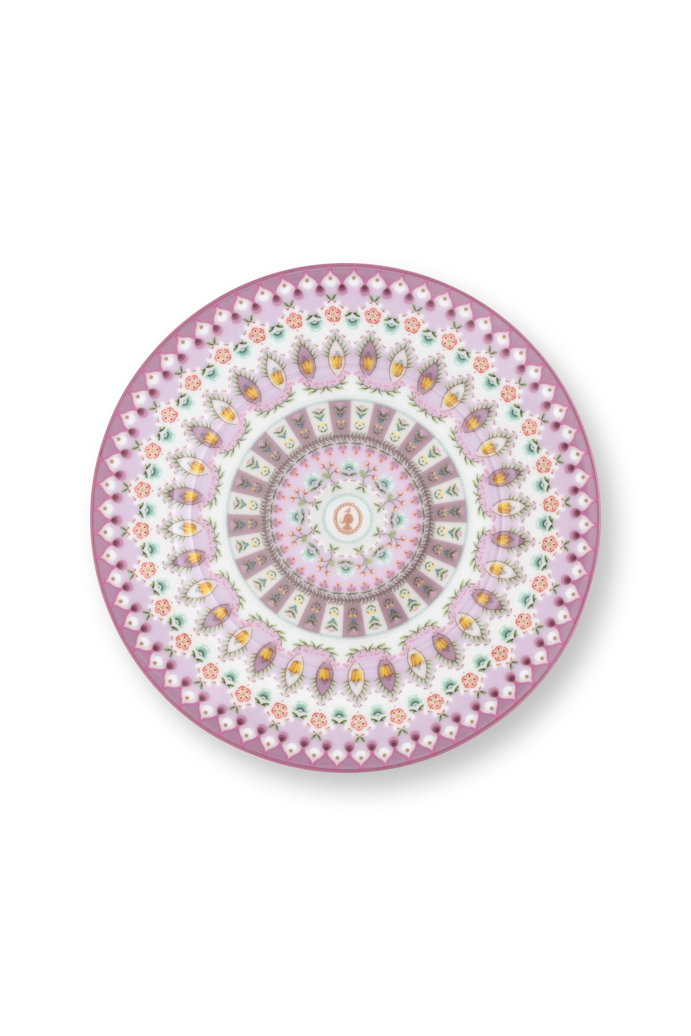 Pip Studio Lily & Lotus talířek Ø17cm, lila