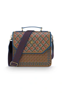 Pip Studio Frances Imani velká cross body kabelka, modrá