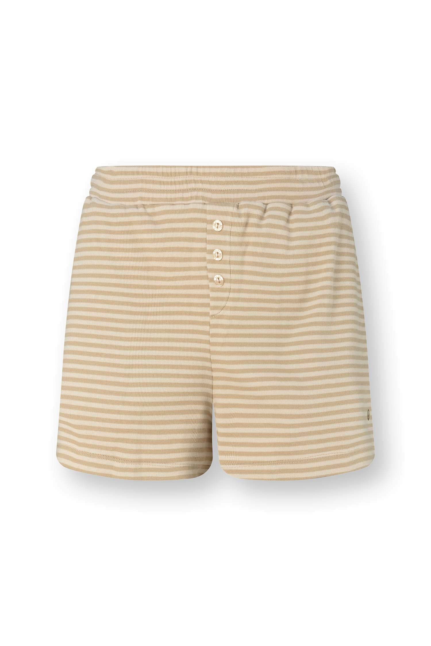 Pip Studio Bobi kraťasy Little Sumo Stripe, pískové