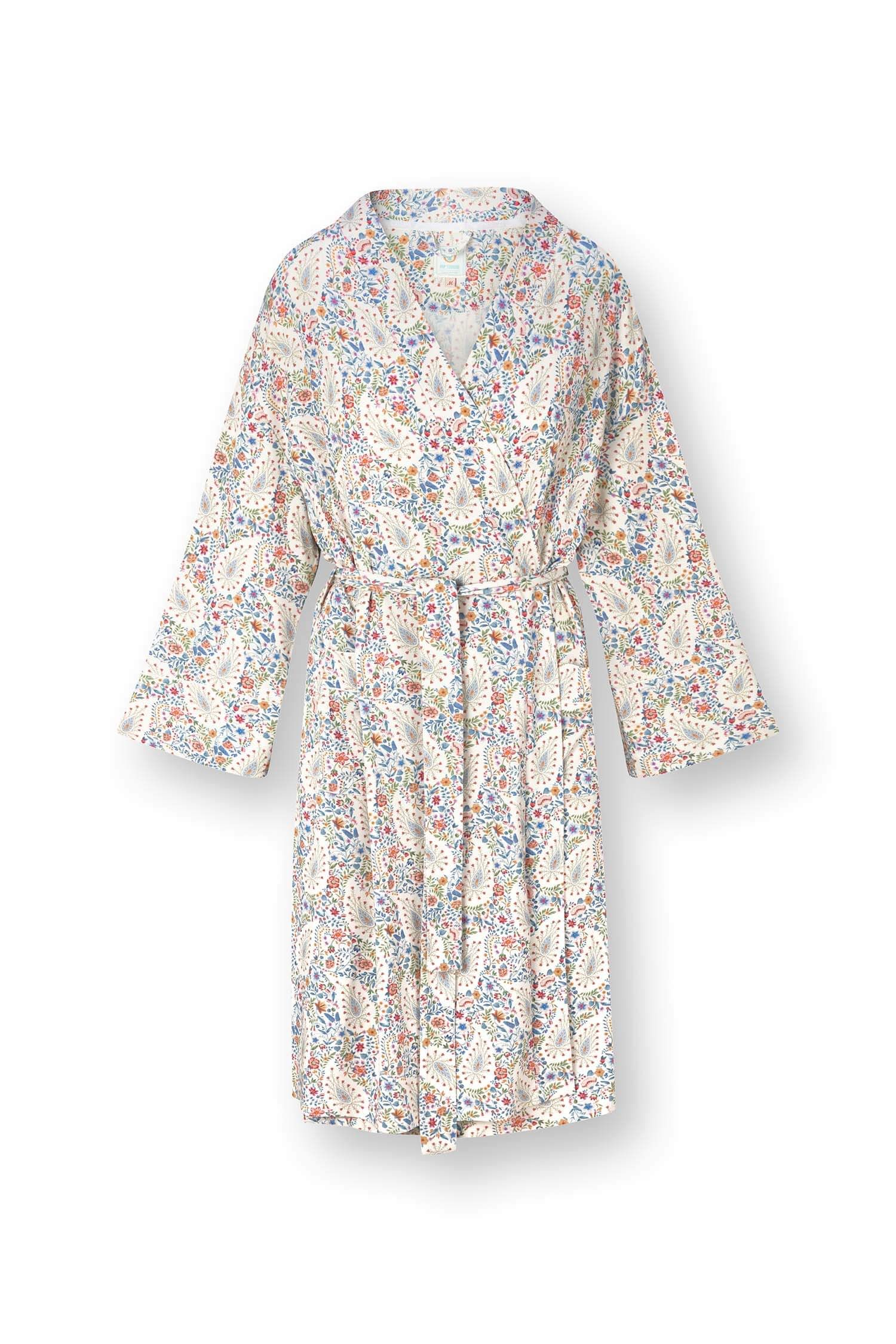 Pip Studio Naomi kimono Kairi Bloom, modré