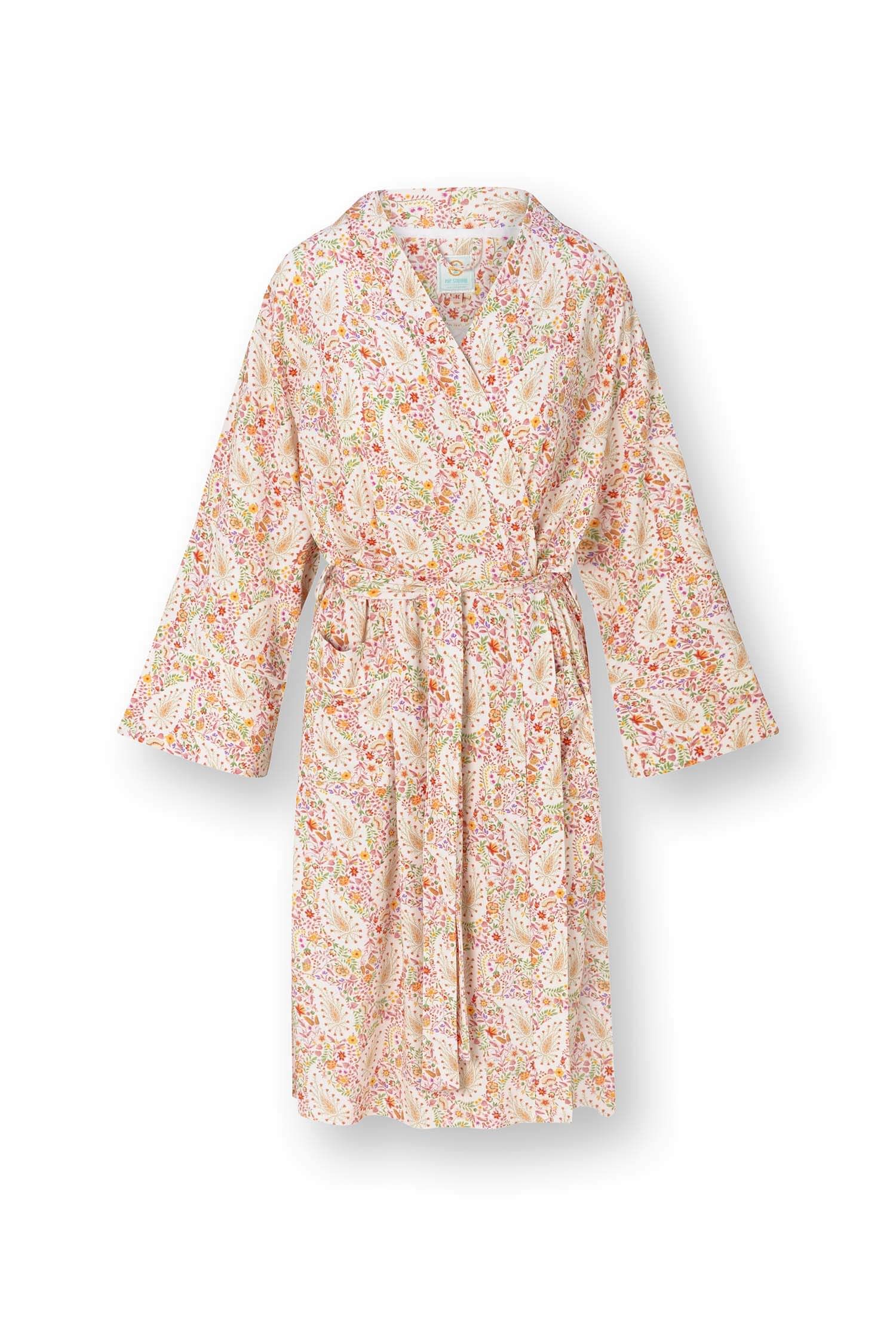 Pip Studio Naomi kimono Kairi Bloom, červené